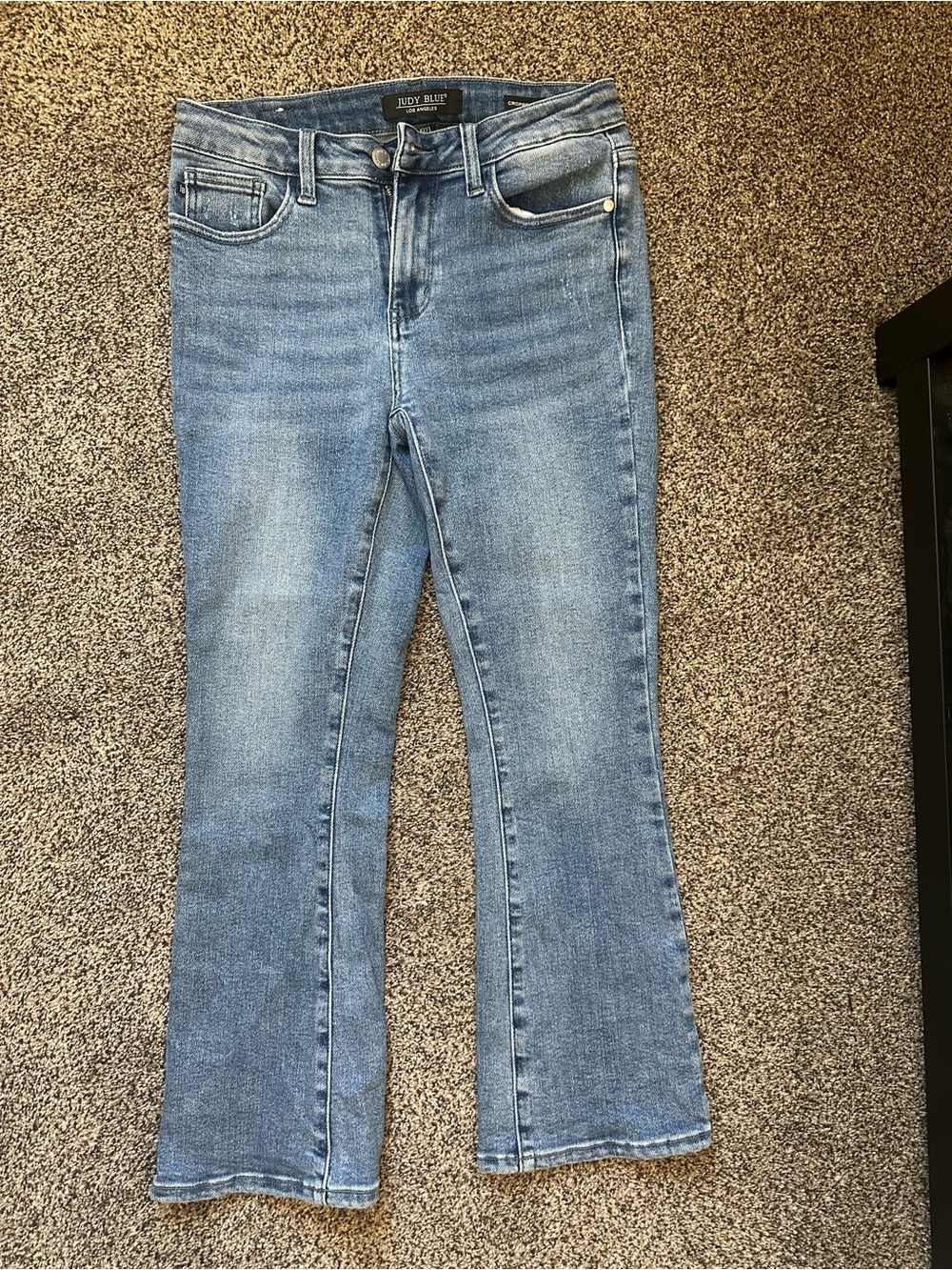 Judy Blue Women's Cropped Bootcut Jeans